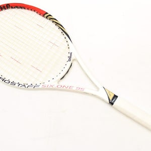 *USED* WILSON BLX2 PRO STAFF 95 TENNIS RACQUET (4 3/8) FROM A COLLECTOR