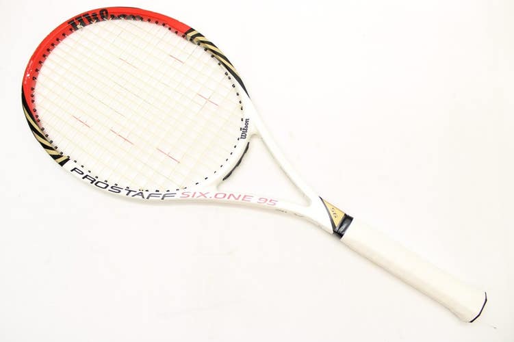 *USED* WILSON BLX2 PRO STAFF 95 TENNIS RACQUET (4 3/8) FROM A COLLECTOR