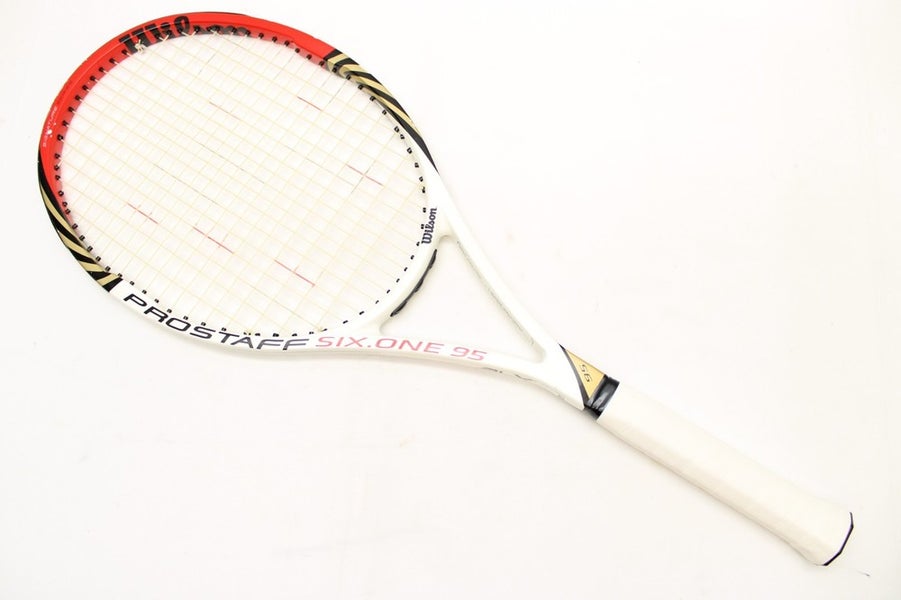 *USED* WILSON BLX2 PRO STAFF 95 TENNIS RACQUET (4 3/8) FROM A COLLECTOR