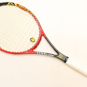 *USED* WILSON HYPER PRO STAFF 6.1 95 TENNIS RACQUET (4 3/8) FROM A COLLECTOR