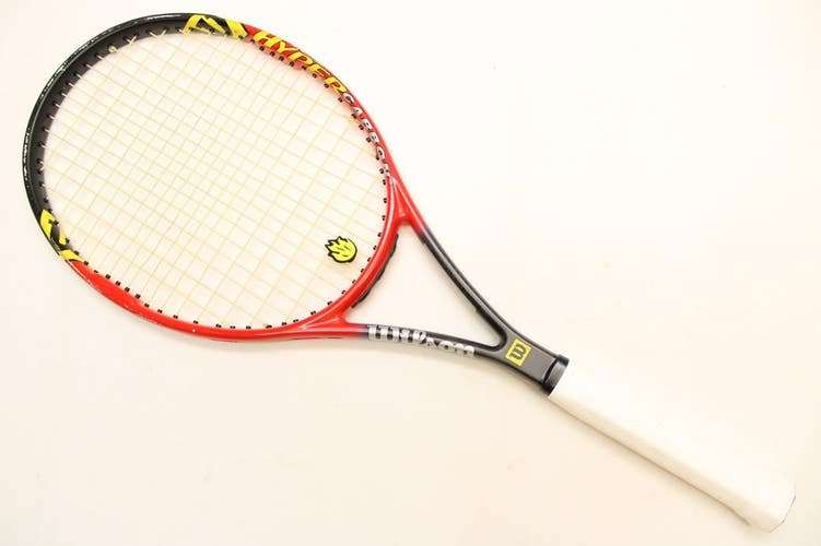 *USED* WILSON HYPER PRO STAFF 6.1 95 TENNIS RACQUET (4 3/8) FROM A COLLECTOR