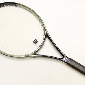 WILSON PROFILE HAMMER (2.7) OS TENNIS RACQUET (4 1/4) LONG STORAGE. NEW GRIP!!