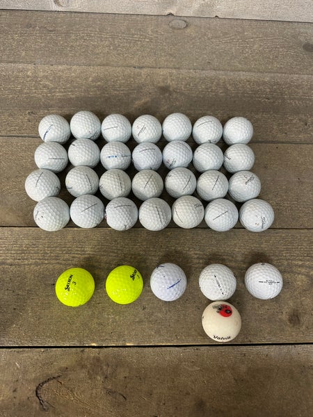 Titleist Pro V1x Golf 32 Balls White Srixon Mizuno Nike Volvik Callaway Lot