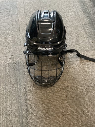 Used Bauer REAKT 150 Helmet Cage Combo Black MD 11614-S000219020