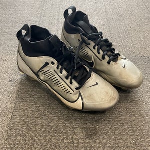 Used Nike VAPOR Adult FB Cleats Grey Senior 7.5 11614-S000218969