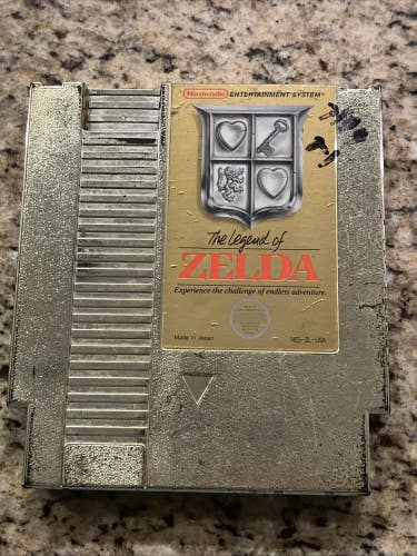 The Legend of Zelda - NES Nintendo, Tested - cartridge only