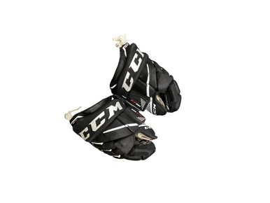 Used CCM FT 390 Junior Gloves Black 10" 11613-S000165551