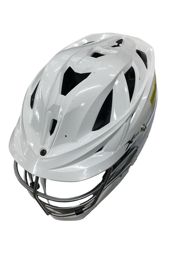 Used Cascade XRS Lacrosse Helmet White One Size 11613-S000165525