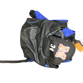 Used Demarini BACKPACK BB/SB Player Carry Bag Royal Blue 11613-S000165719
