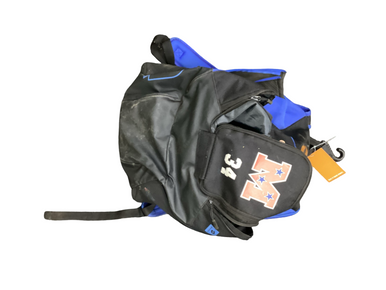 Used Demarini BACKPACK BB/SB Player Carry Bag Royal Blue 11613-S000165719