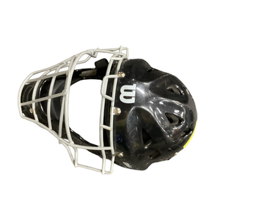 Used Wilson BLACK Catchers Helmet w/Mask Black SM 11613-S000165715