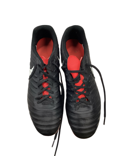 Used Nike TIEMPO Soccer Cleats Black Senior 10 11613-S000165687