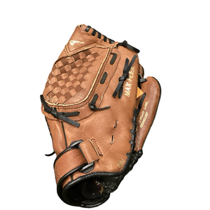Used Mizuno POWER CLOSE BB/SB Glove RH Throw Brown 11 1/2" 11613-S000165682