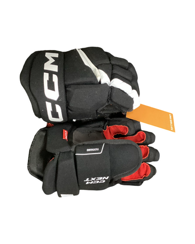 Used CCM NEXT Junior Gloves Black 11" 11613-S000165675