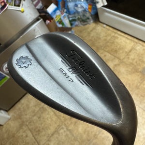 58 12D Titleist Vokey SM7 Jet Black Right Handed Wedge Flex Degree (Used)