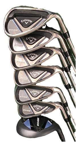 Callaway Golf EDGE 2024 Set 5h,6-PW,SW RH Men's Regular Flex Nice Grips SWEET