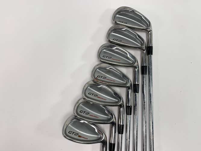 Adams GT 2 Undercut Iron Set 3-PW True Temper Regular RH No 6 iron