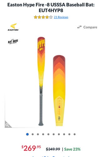 2023 Easton Hype Fire
