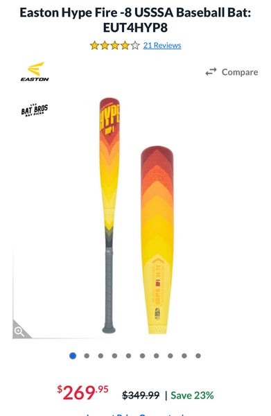 2023 Easton Hype Fire
