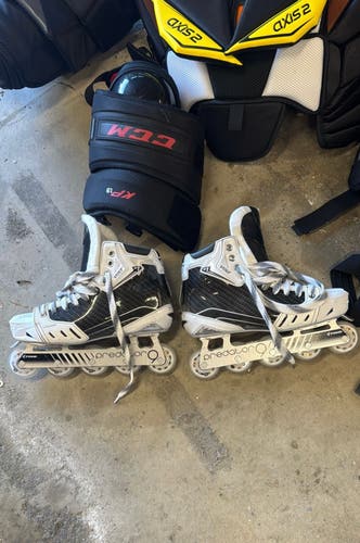 Tour KV1 Goalie Skates SZ: 9