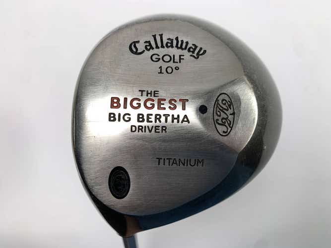 Callaway Biggest Big Bertha Driver 10* BB UL Regular Graphite Mens LH