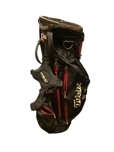 Used Titleist STADRY STAND BAG Mens Stand Bag Black 11884-S000050718