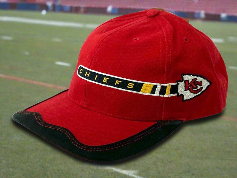 Kansas City Chiefs Vintage Late '90s NFL Red Cotton NOS Ball Cap (New)