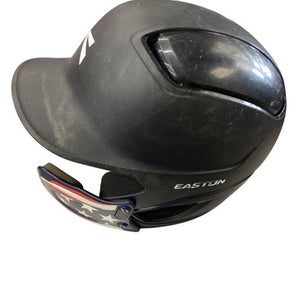 Used Easton BATTING HELMET 7 1/8 - 7 3/4 Batting Helmet No Mask Black LG 11760-S000080117