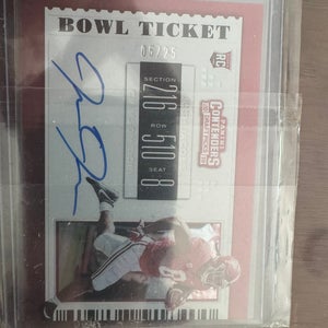 Josh Jacob’s Rookie Ticket Auto 5/25