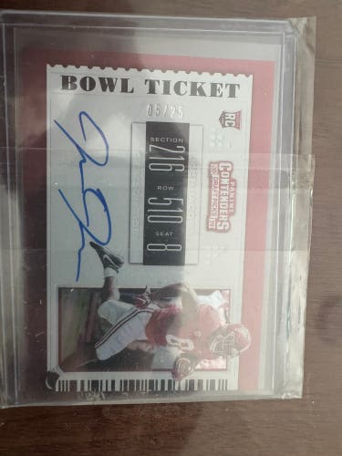 Josh Jacob’s Rookie Ticket Auto 5/25