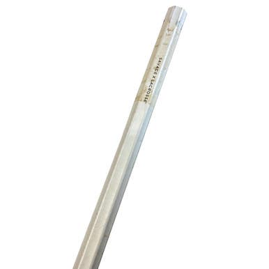Used SAVAGE X LACROSSE SHAFT Mens Atk/Mid LAX Shaft Grey 11760-S000080371