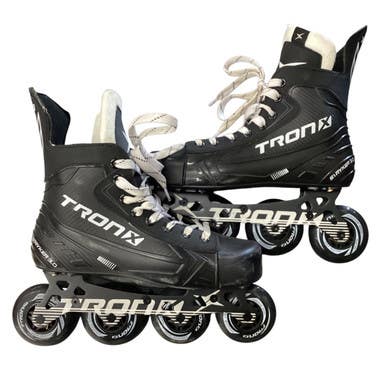 Used TRON X SKATES Senior Roller Quad Skates Black Senior 8 11760-S000080364