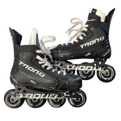 Used TRON X SKATES Senior Roller Quad Skates Black Senior 8 11760-S000080364