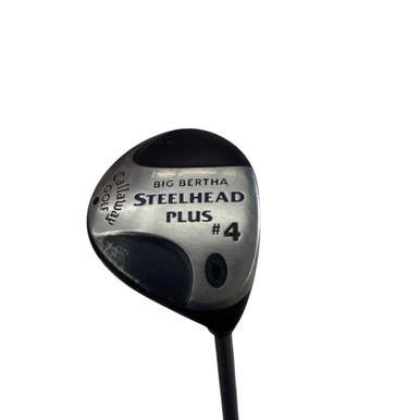 Used Callaway BIG BERTHA STEELHEAD PLUS Mens Fairway Wood RH 4 Wood 11760-S000080354