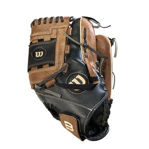 Used Wilson A350 BB/SB Glove RH Throw Brown 12" 11760-S000080332