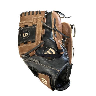 Used Wilson A350 BB/SB Glove RH Throw Brown 12" 11760-S000080332