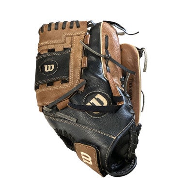 Used Wilson A350 BB/SB Glove RH Throw Brown 12" 11760-S000080332