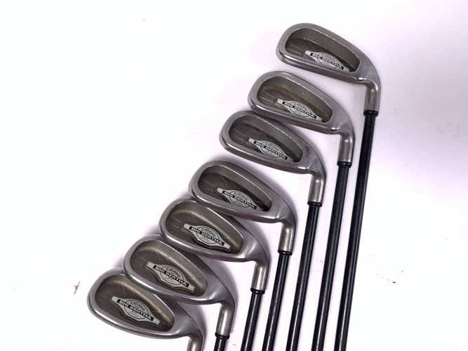 Callaway X-12 Iron Set 6-PW+SW+LW RCH 96 Regular Graphite Mens RH Midsize Grips