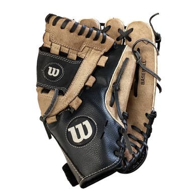 Used Wilson A350 BB/SB Glove RH Throw Tan 12" 11760-S000080331