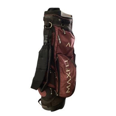Used Maxfli MAXFLI STAND BAG Mens Stand Bag Red 11760-S000080328
