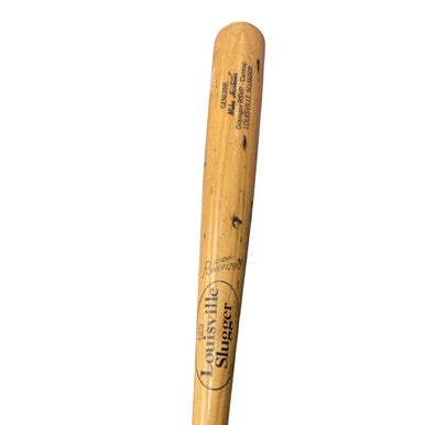 Used Louisville Slugger MIKE HASKINS BB/SB Wood Bat 33 1/2" 11760-S000080242