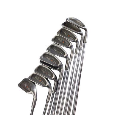 Used Ping EYE 2 ORANGE DOT Mens Iron Set RH 2I-SW 11760-S000080241