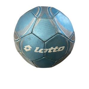Used Lotto SOCCER BALL All Size Soccer Ball Royal Blue 3 11760-S000080222