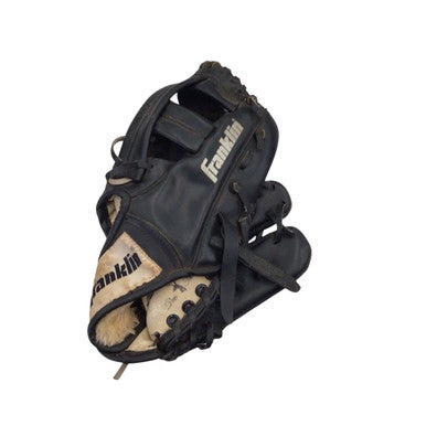 Used Franklin FIELDMASTER BB/SB Glove RH Throw Black 9" 11760-S000080224