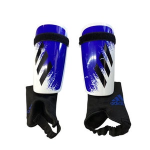 Used Adidas Soccer Shin Guards Junior Navy Blue SM 11760-S000080220