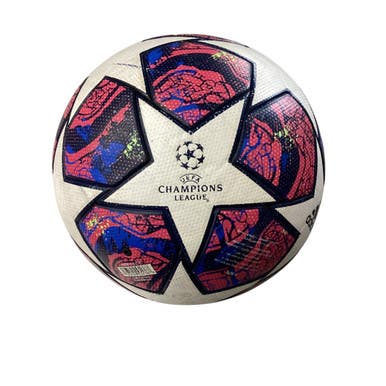 Used Adidas CHAMPIONS LEAGUE TRAINING BALL All Size Soccer Ball White 3 11760-S000080210