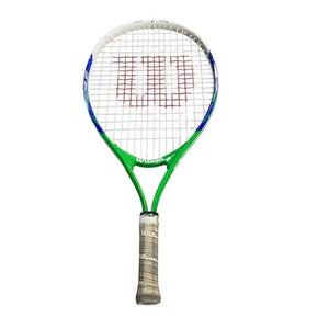 Used Wilson E2 Adult Tennis Racquet Green 3 3/8" 11760-S000080203