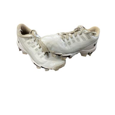 Used Nike Jr FB Cleats White Junior 03.5 11760-S000080191