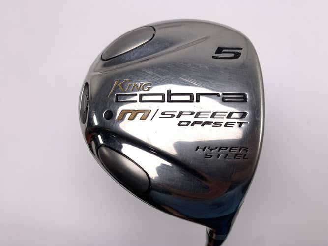 Cobra M Speed Offset 5 Fairway Wood 18*  Bassara M Speed Tuned 45g Senior RH