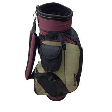 Used CROSPETE CART BAG Mens Cart Bag Black And Purple 11760-S000080143